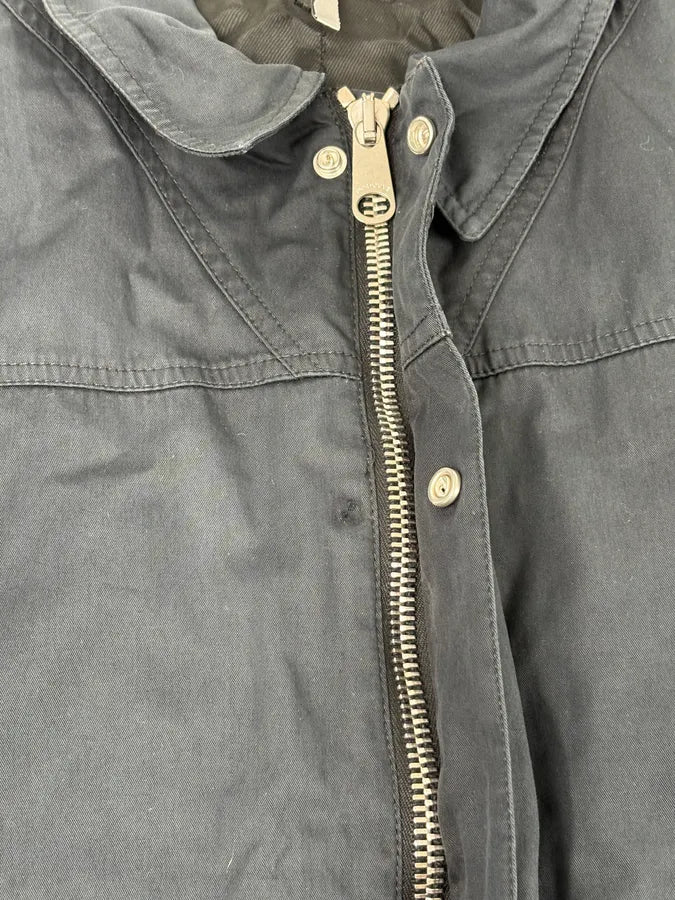 SS2008 Dior Navy Light Trucker Jacket by Kris Van Assche - Image 9