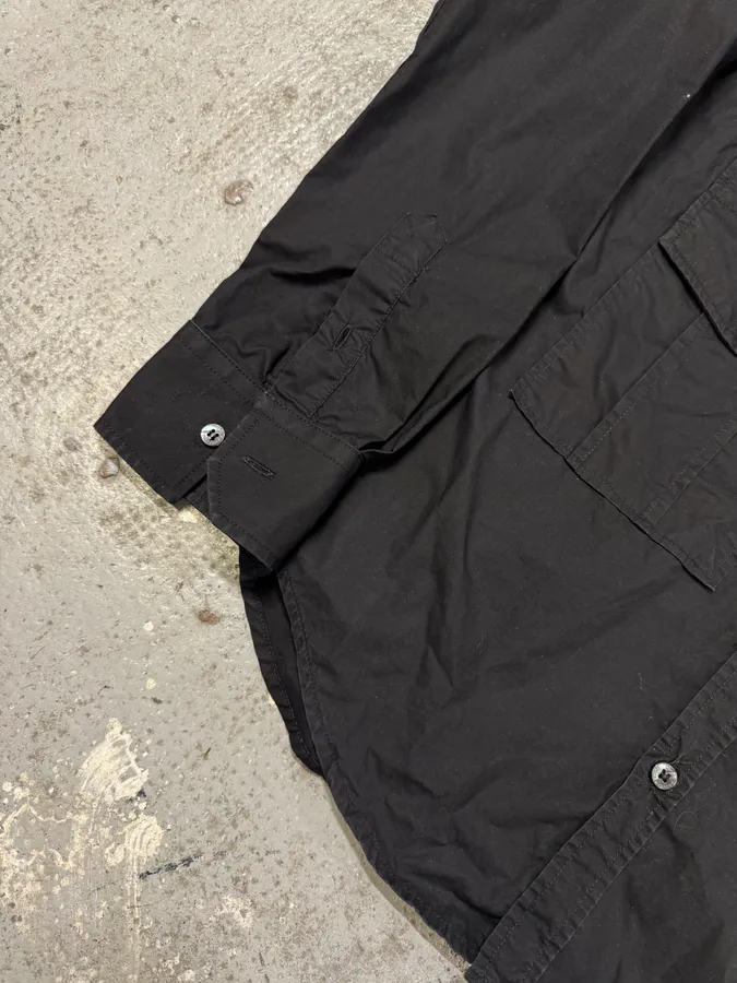 SS2008 Dolce & Gabbana Black Zip Cargo Shirt - Image 7