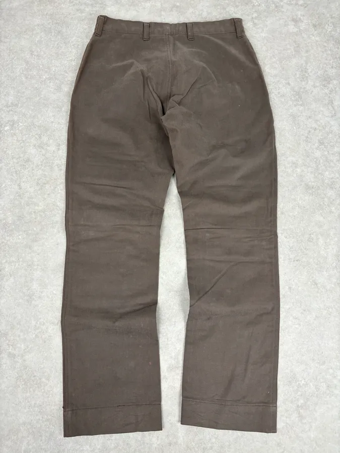 SS2008 Dolce & Gabbana Brown Archive Utility Cargo Pants - Image 6