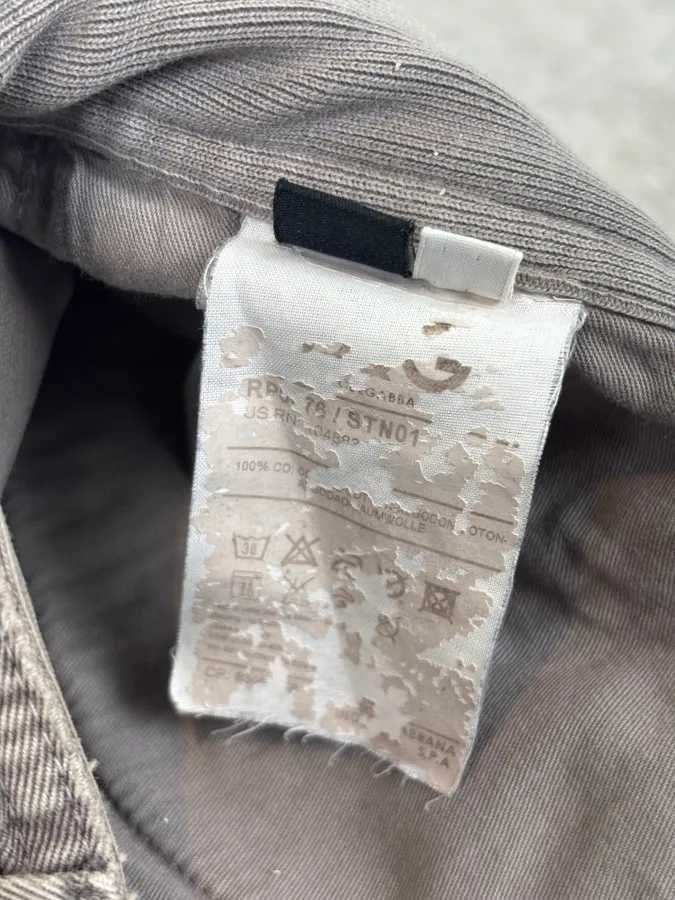 SS2008 Dolce & Gabbana Grey Multi-Pocket Cargo Pants - Image 12