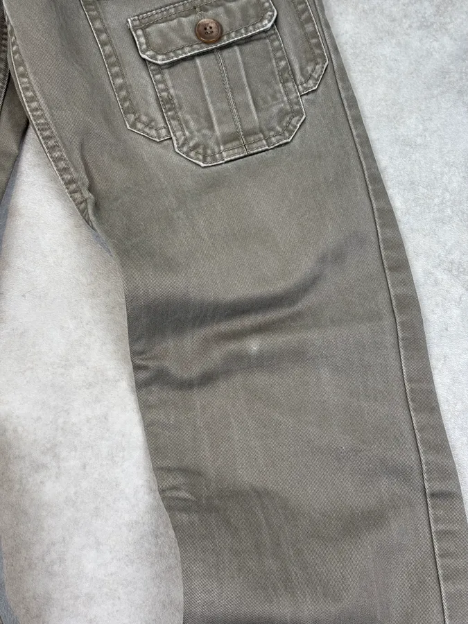 SS2008 Dolce & Gabbana Multi Pocket Khaki Cargo Pants - Image 10