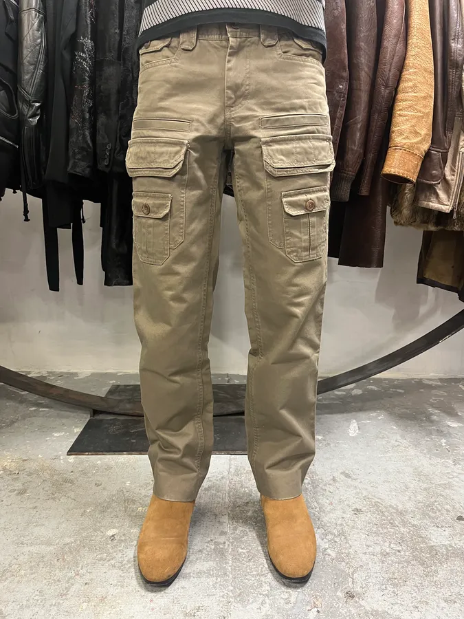 SS2008 Dolce & Gabbana Multi Pockets Olive Pants
