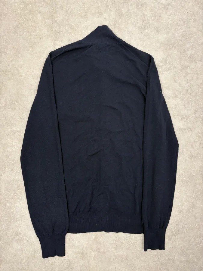 SS2008 Dolce & Gabbana Navy Wool Classy Cardigan - Image 6