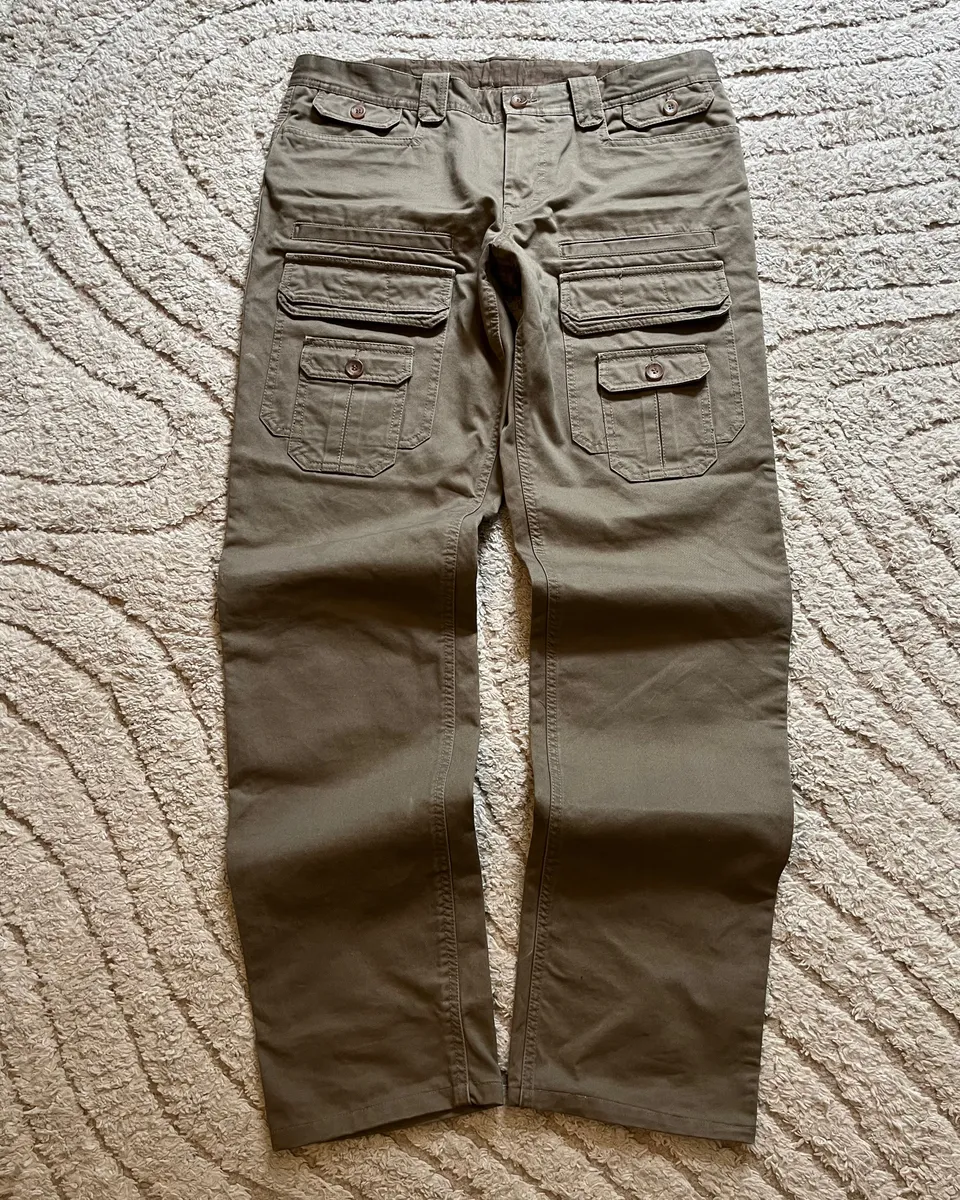 SS2008 Dolce & Gabbana Safari Luxe Olive Pants