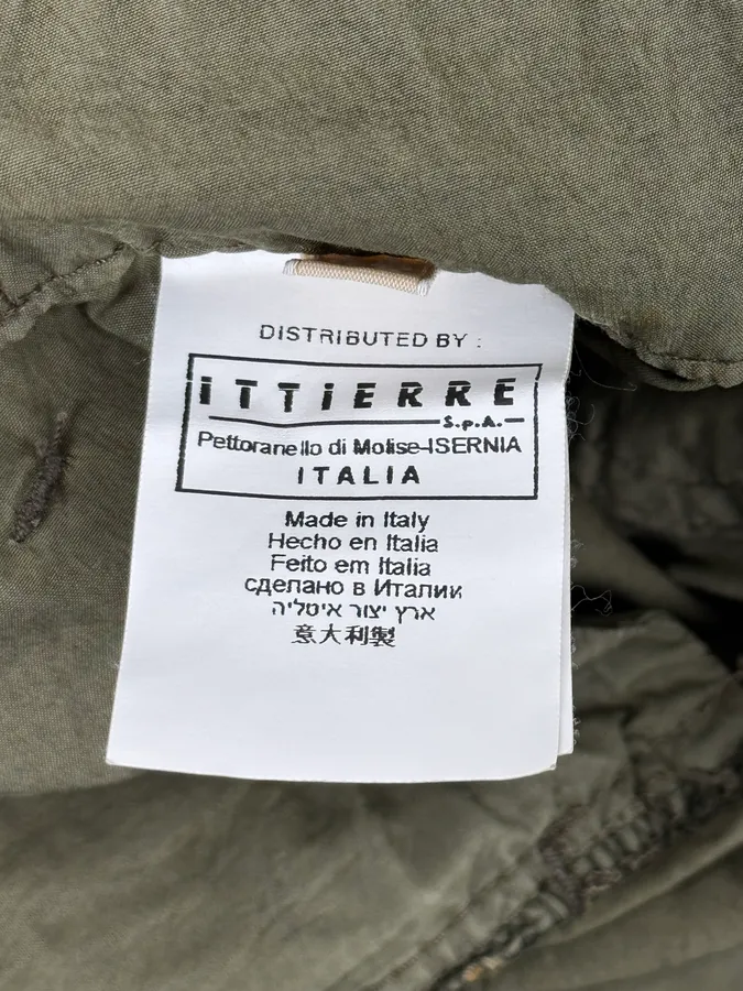 SS2008 Galliano Olive Combat Relaxed Cargo Pants - Image 13