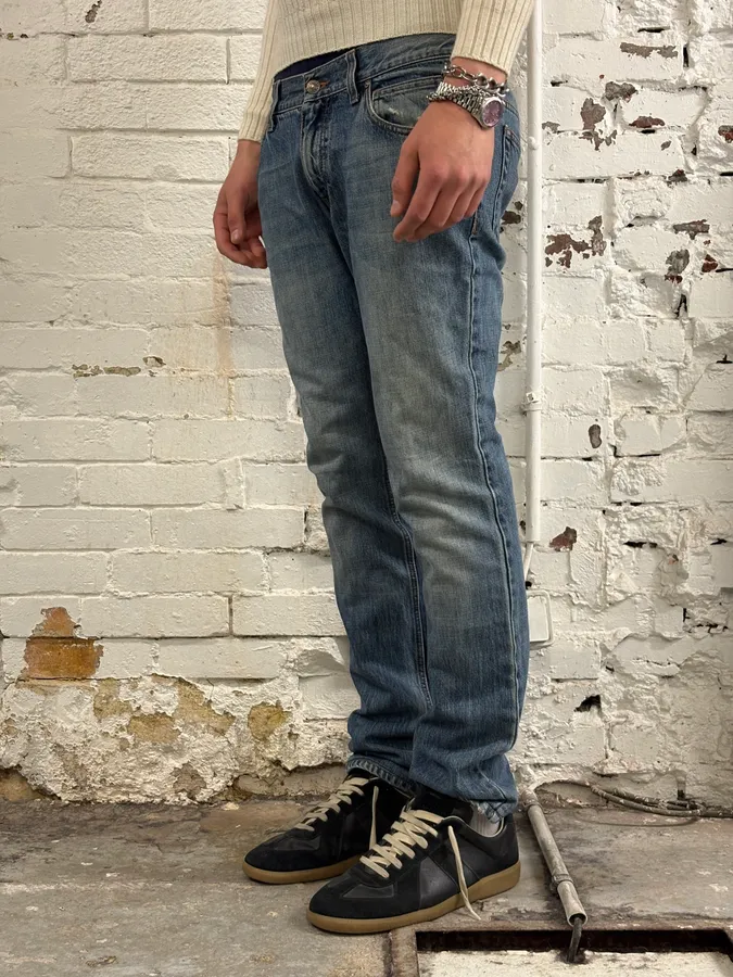 SS2008 Gucci Blue Denim Jeans By Frida Giannini - Image 3
