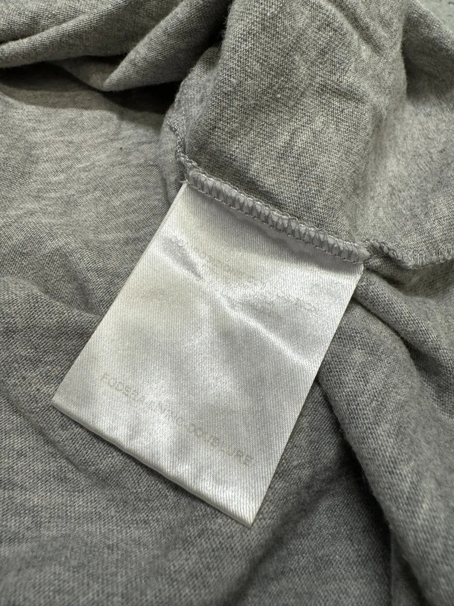 SS2008 Gucci Grey V Neck Birds Toocan T-Shirt - Image 5