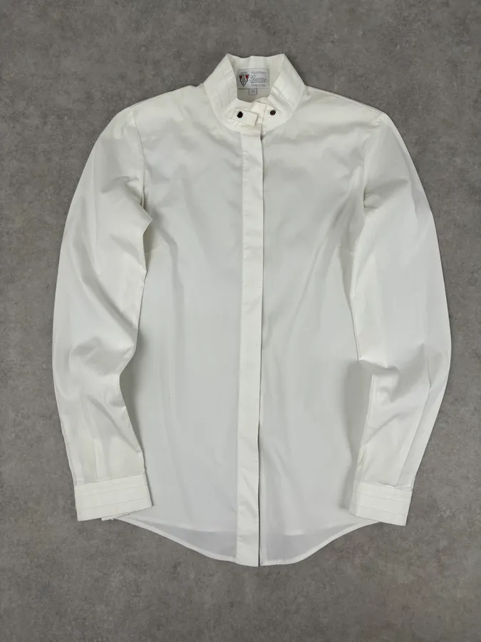SS2008 Gucci White Web Stripe Shirt