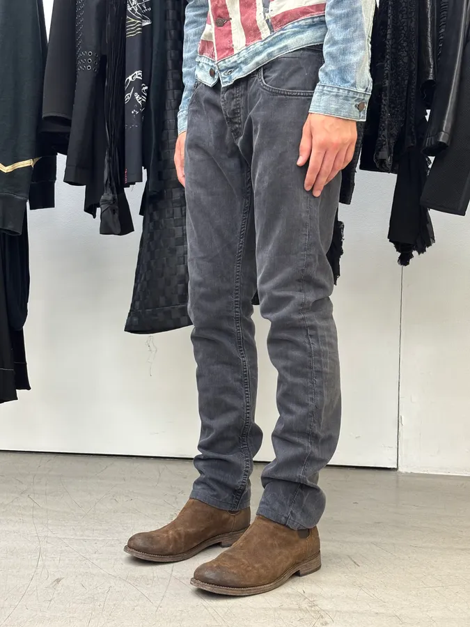 SS2008 Pants Grey Denim Jeans - Image 4
