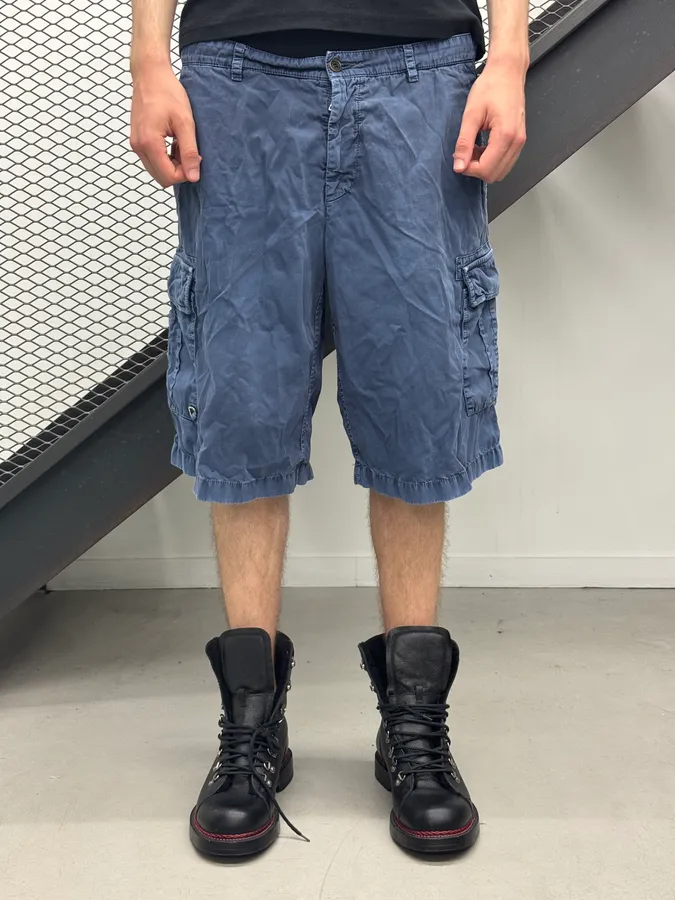 SS2008 Prada Cargo Navy Shorts