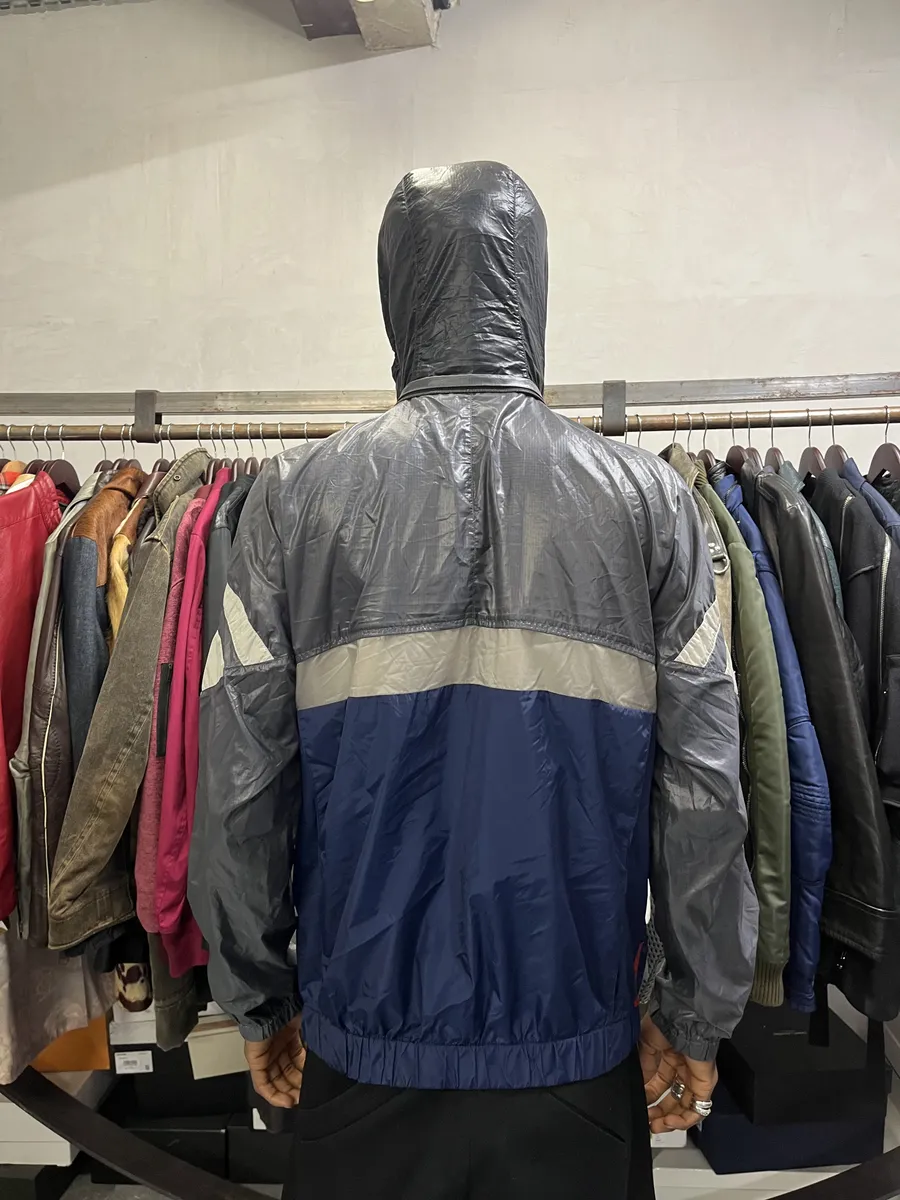 SS2008 Prada Grey & Blue Sport Linea Rossa Jacket - Image 3