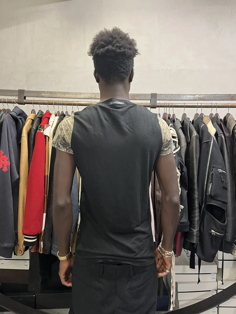 SS2009 Balenciaga Black Contemporary T-Shirt - Image 3