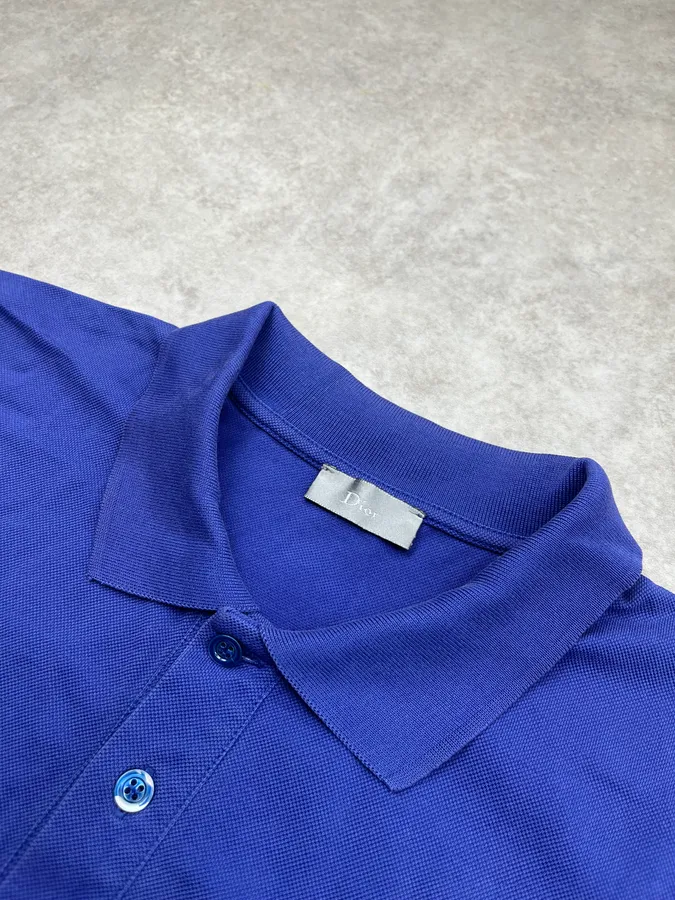 SS2009 Dior Blue Cargo Polo by Kris Van Assche - Image 4