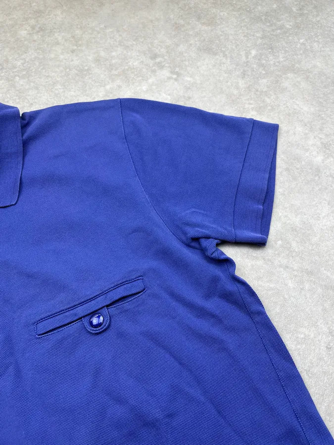 SS2009 Dior Blue Cargo Polo by Kris Van Assche - Image 7