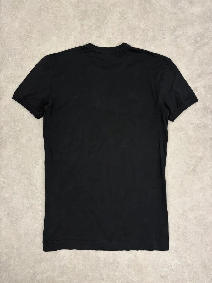SS2009 Dolce & Gabbana Black Monica Bellucci T-Shirt - Image 6