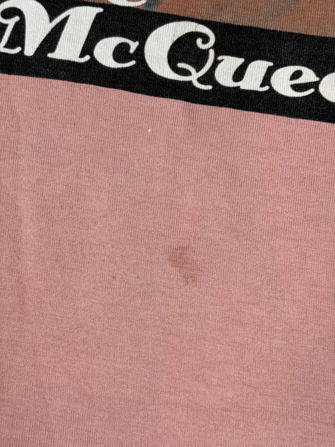 SS2009 Dolce & Gabbana Rose Cotton Steve McQueen Graphic T-Shirt - Image 11