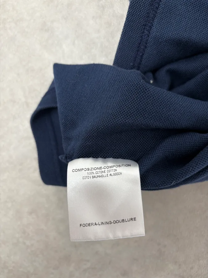 SS2009 Gucci Navy Classical Polo Shirt - Image 8
