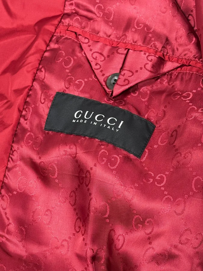 SS2009 Gucci Red Nylon Light Jacket by Frida Giannini - Image 10