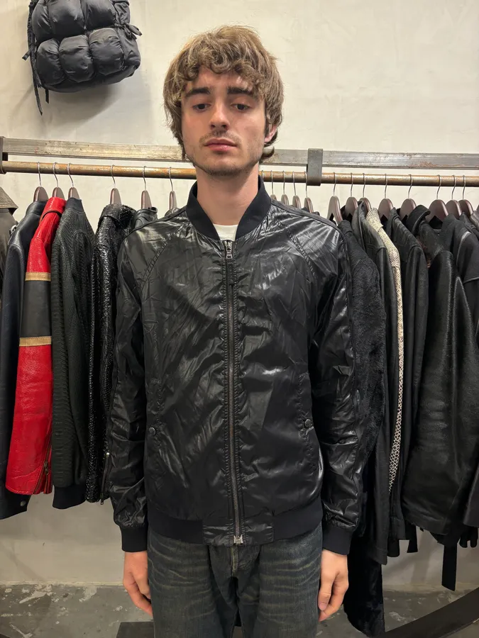 SS2009 Prada Black Nylon Light Jacket - Image 2