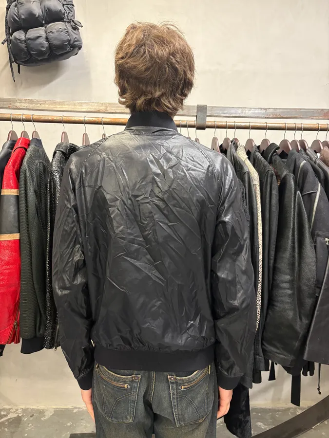 SS2009 Prada Black Nylon Light Jacket - Image 3