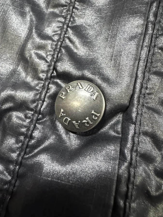 SS2009 Prada Black Nylon Light Jacket - Image 6