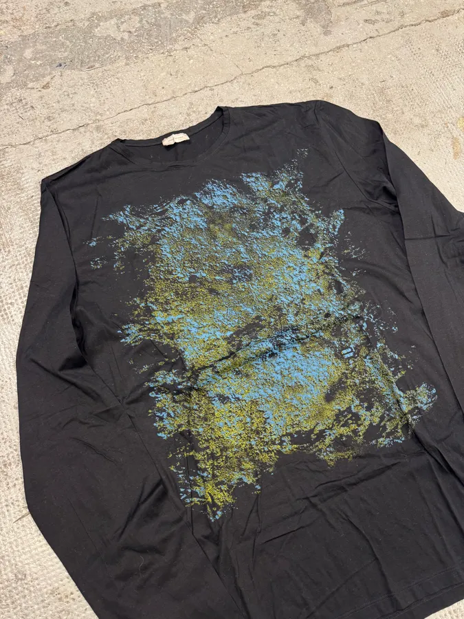 SS2010 Balenciaga Abstract Art Black Longsleeves - Image 4
