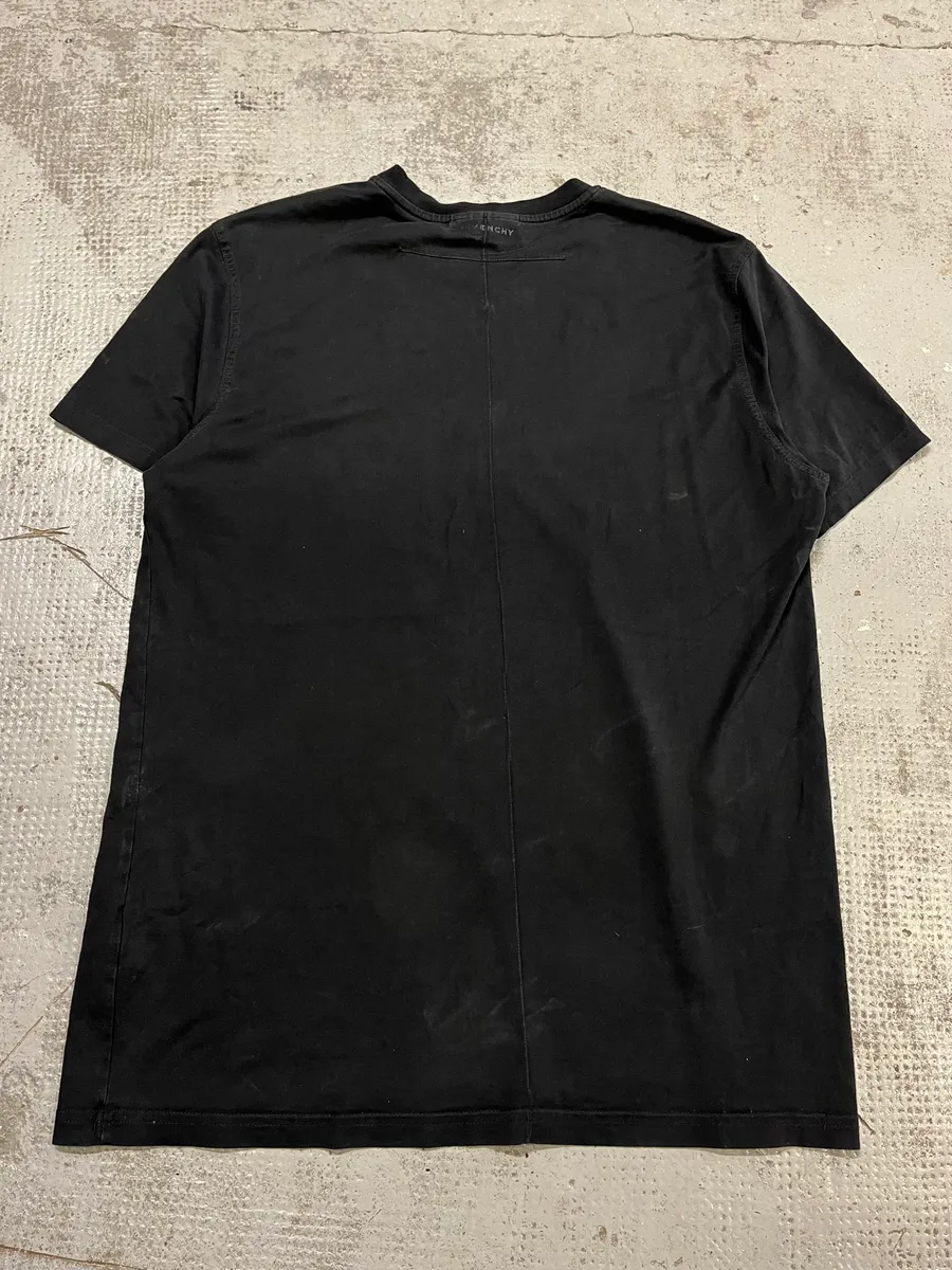 SS2011 Givenchy Black Monster Triangle T-Shirt by Riccardo Tisci - Image 7