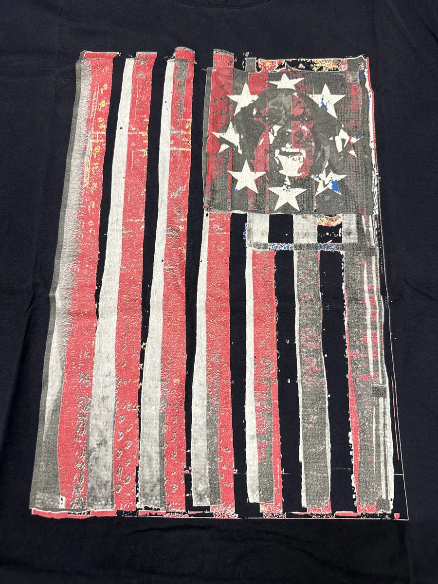 SS2011 Givenchy USA Flag Black T-Shirt by Riccardo Tisci - Image 9