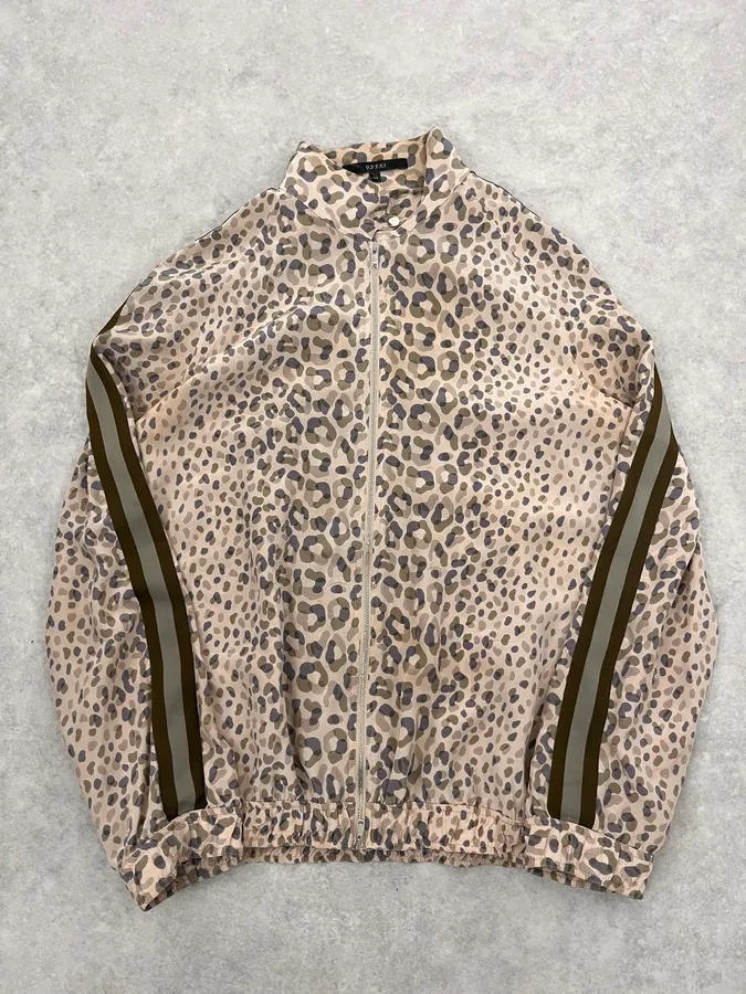 SS2011 Gucci Leopard Camo White Silk Jacket - Image 4