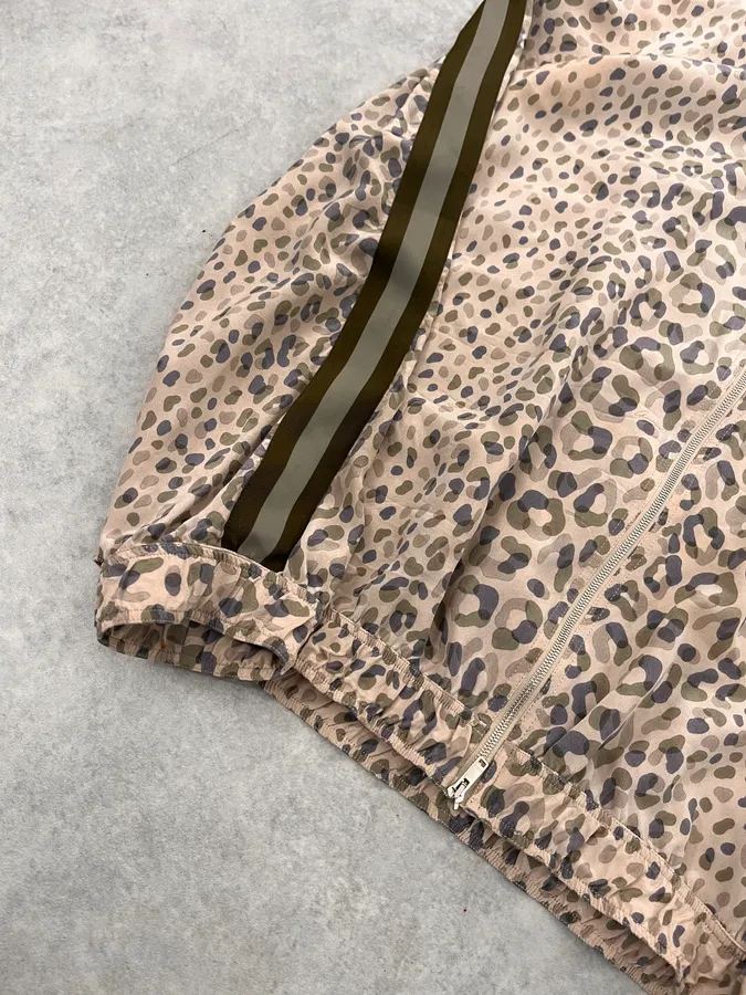 SS2011 Gucci Leopard Camo White Silk Jacket - Image 6