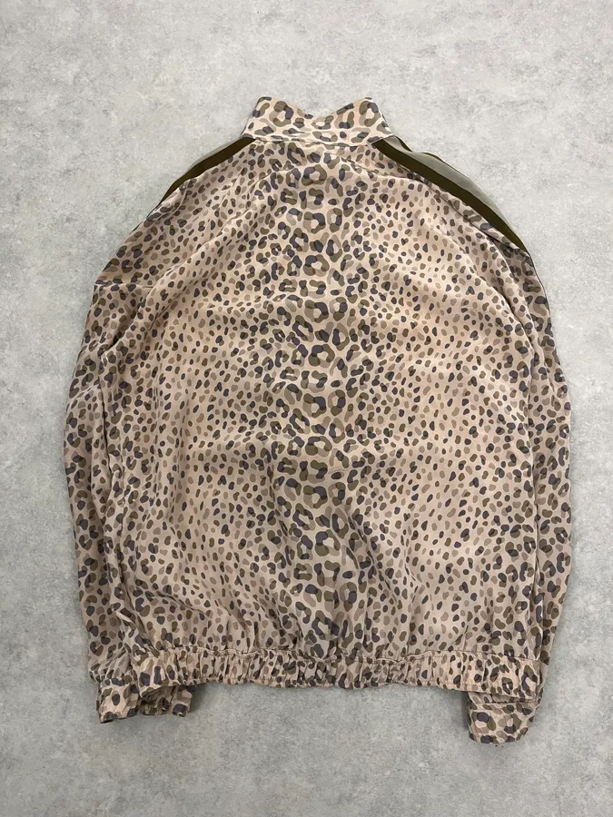 SS2011 Gucci Leopard Camo White Silk Jacket - Image 7