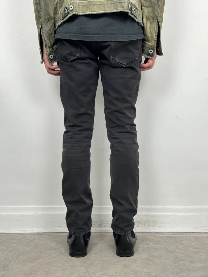 SS2011 Prada Black Slim Denim Jeans - Image 4