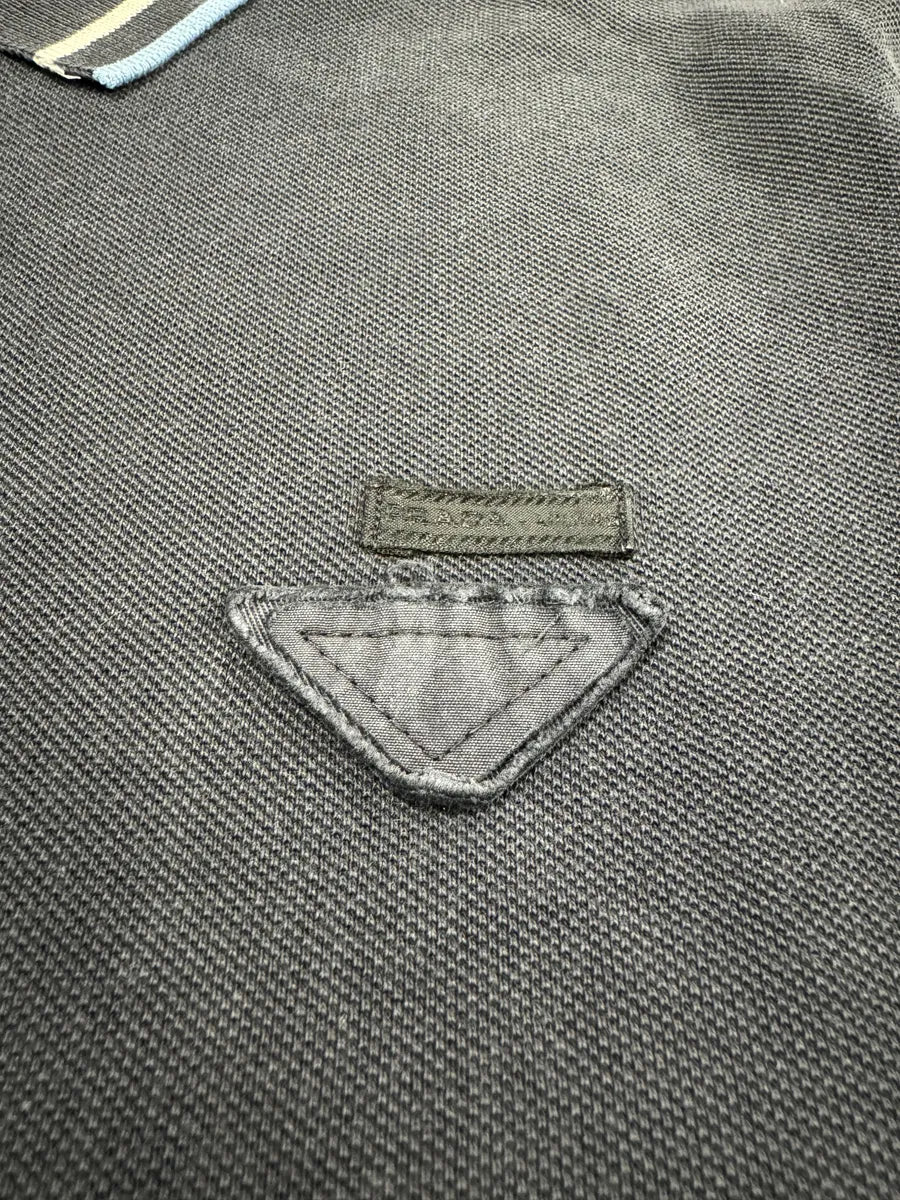 SS2011 Prada Navy Polo Shirt - Image 5