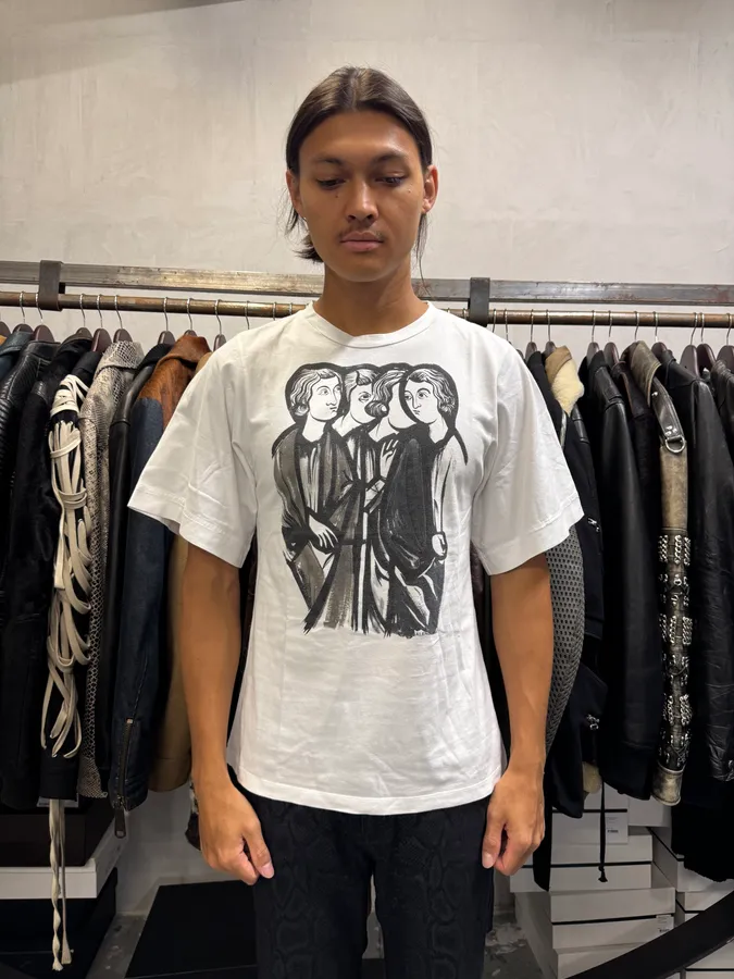 SS2012 Balenciaga White Contemporary T-Shirt - Image 2