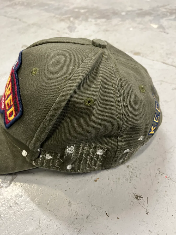 SS2012 Dsquared2 Green Brothers Cap - Image 6