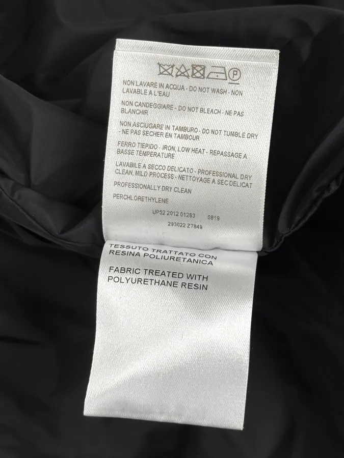SS2012 Gucci Black Monogram Zip-Up Nylon Light Jacket - Image 12
