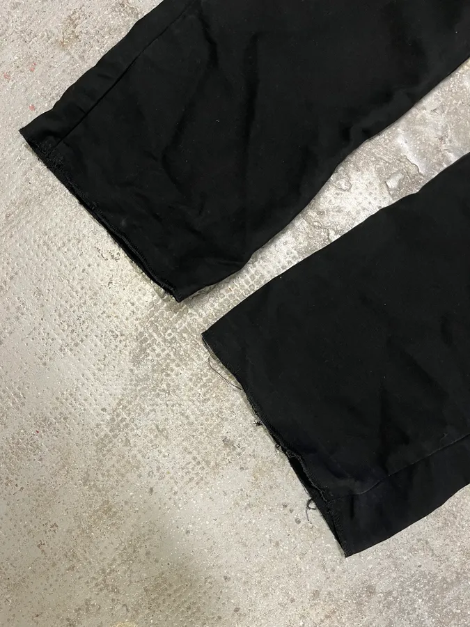 SS2012 Maison Margiela Black Cotton Pants - Image 10