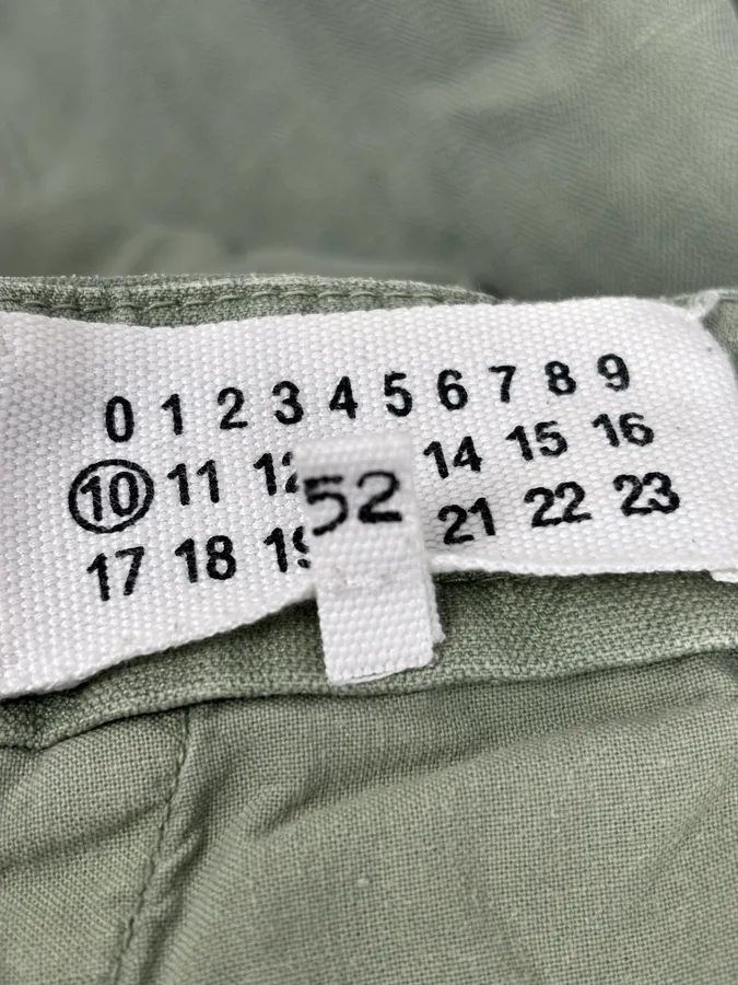 SS2012 Maison Margiela Green Minimalist Shorts - Image 11