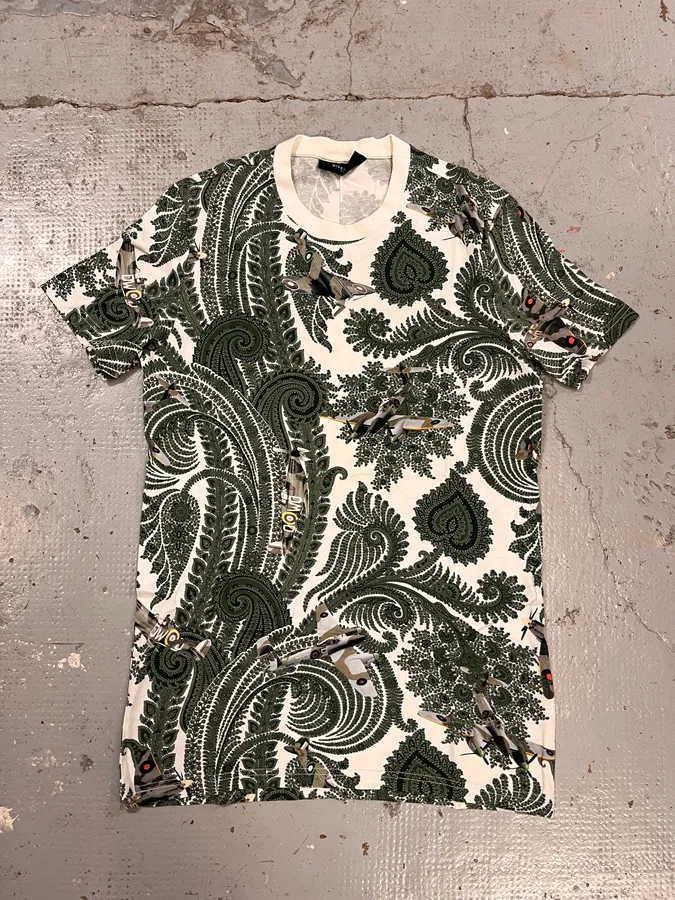SS2013 Givenchy Planes War Green T-Shirt by Riccardo Tisci
