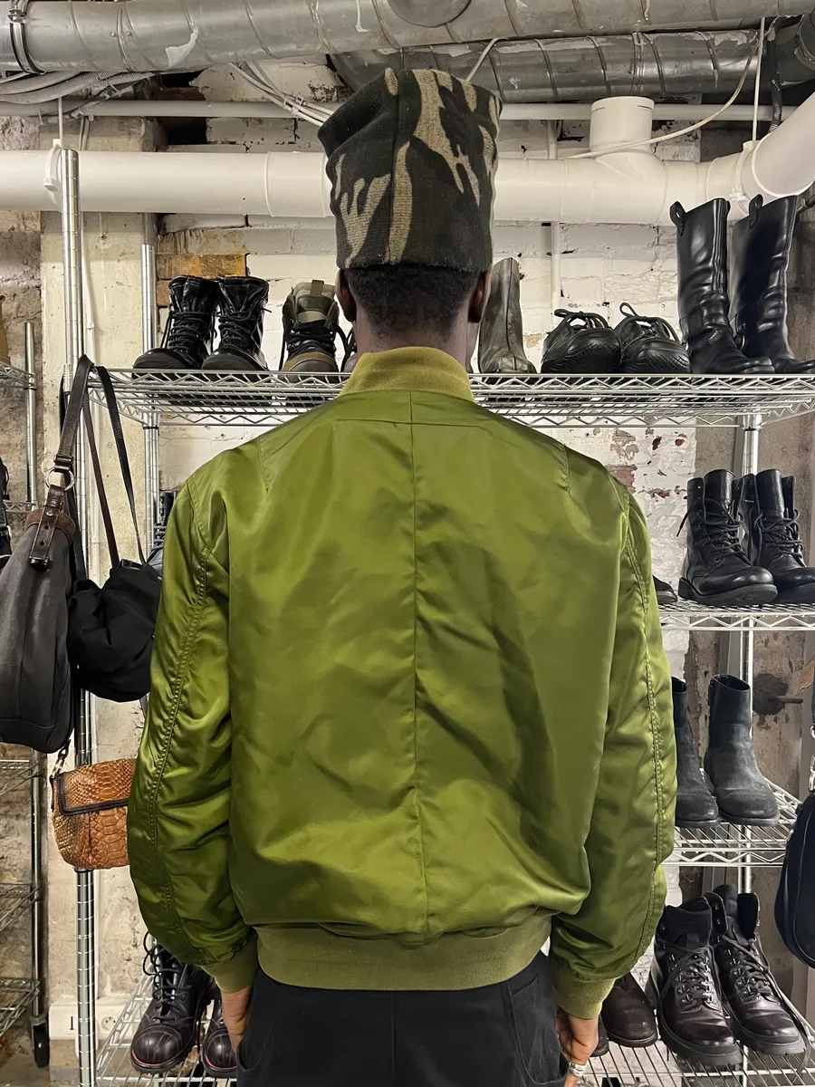 SS2013 Givenchy Reversible Stars & Khaki Bomber Jacket by Riccardo Tisci - Image 8