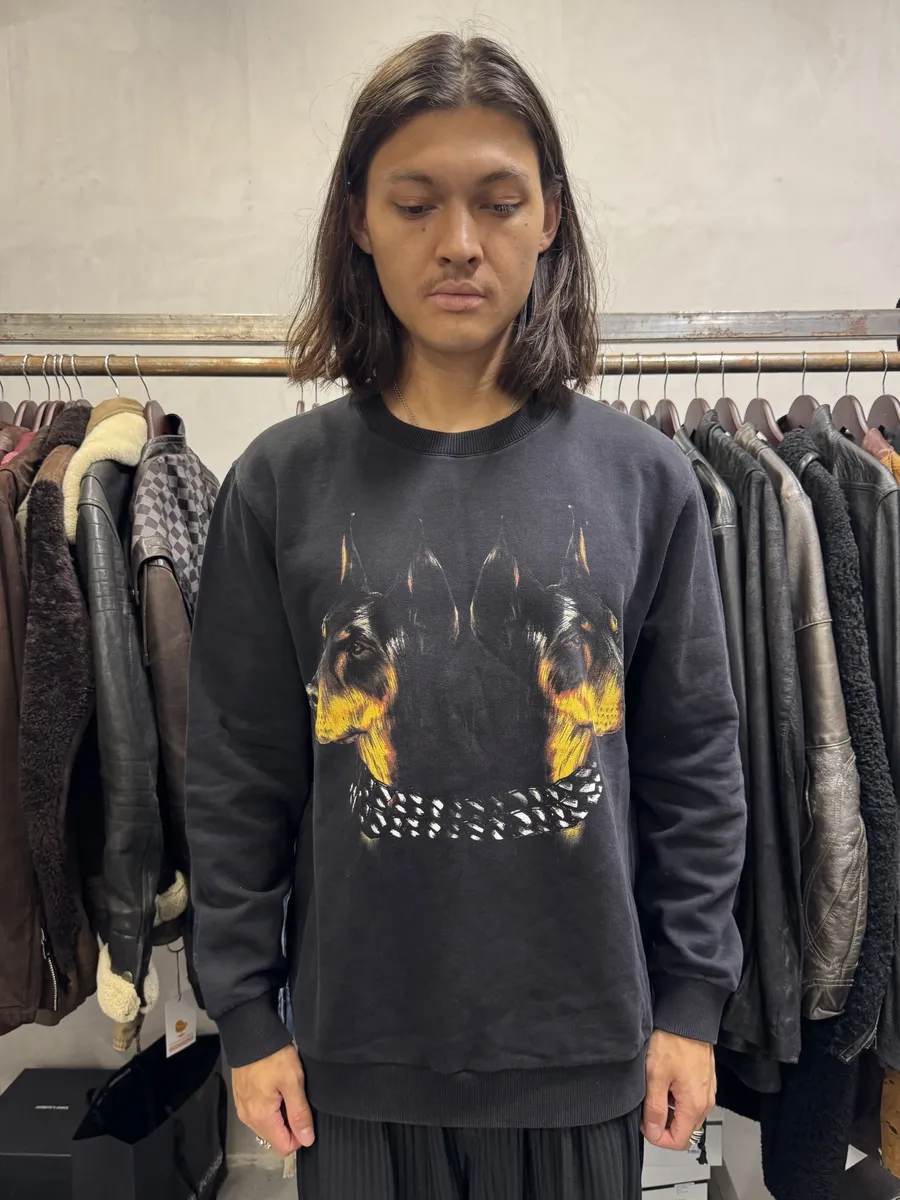 SS2013 Givenchy Rottweiler Dogs Black Sweater by Riccardo Tisci - Image 2