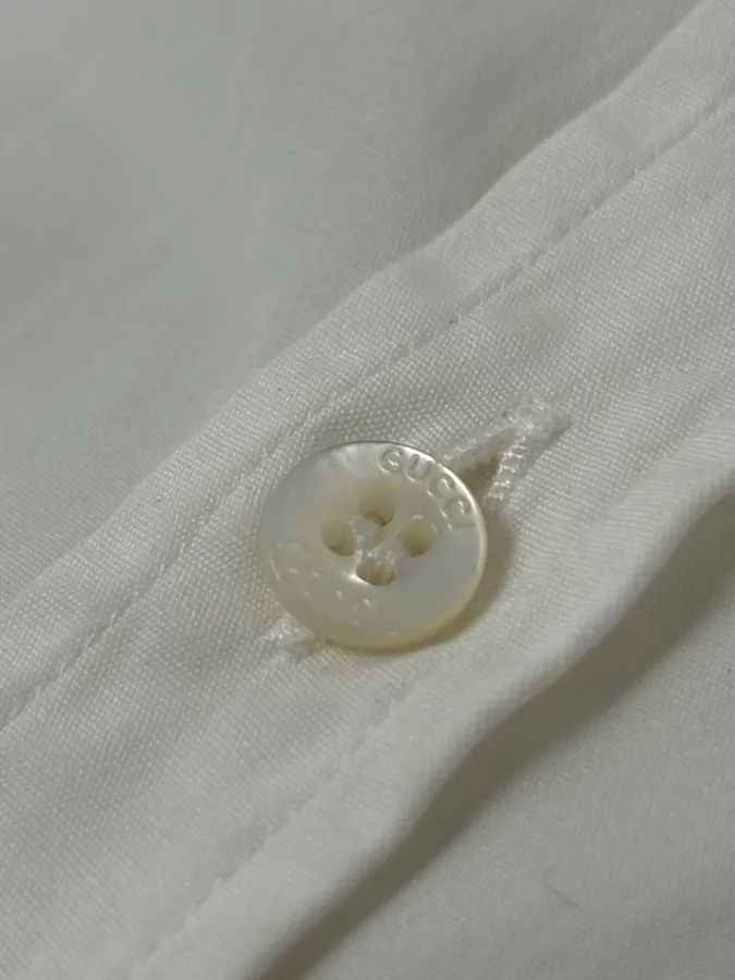 SS2013 Gucci White Signature Logo Shirt by Frida Giannini - Image 8
