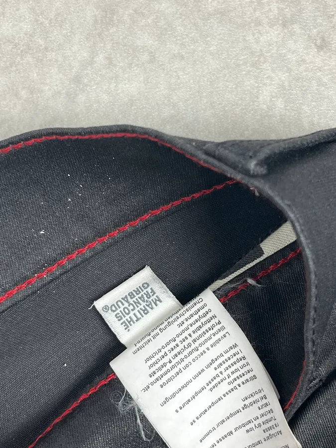 SS2013 Marithé + François Girbaud Black Waxed Slim Denim Jeans - Image 12