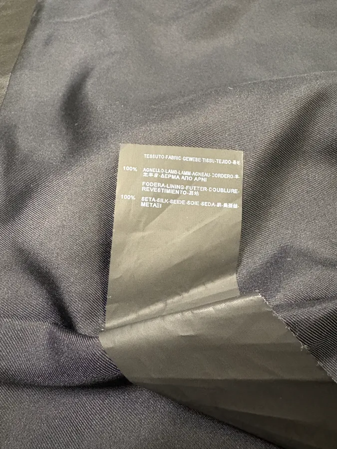 SS2013 Saint Laurent Black Zip Rock Leather Skirt - Image 9