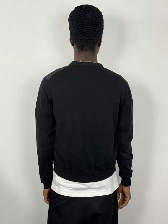 SS2014 Prada Hybrid Black Minimalist Cardigan - Image 3