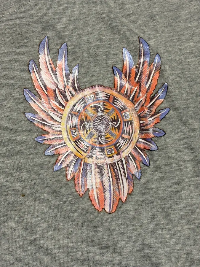 SS2015 Balmain Dream Catcher Grey T-Shirt - Image 6