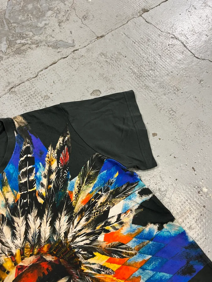 SS2015 Balmain Native Chief Black T-Shirt - Image 5