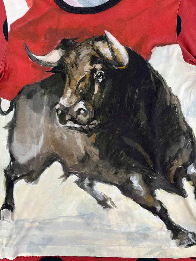 SS2015 Dolce & Gabbana Red Bull Corrida T-Shirt - Image 8