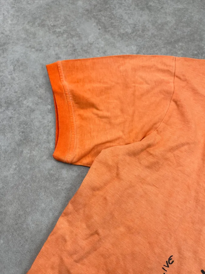 SS2015 Dsquared2 Crazy Face Bad Girl Orange T-Shirt - Image 5