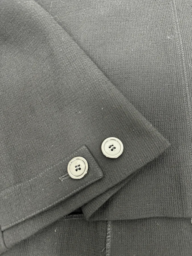 SS2015 Emporio Armani Black Light Blazer Jacket - Image 8